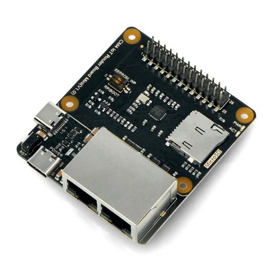 Iot Router Carrier Board Mini For Raspberry Pi Cm4 And Kits 3482